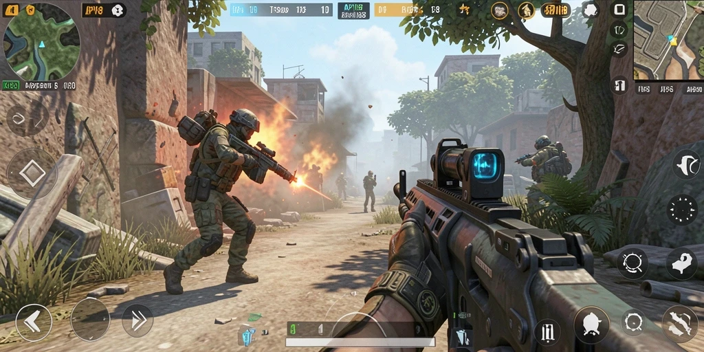 Tampilan gameplay seru dalam API88 dengan aksi tak terduga.