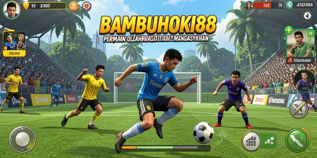 Tampilan gameplay <strong>BAMBUHOKI88</strong> yang penuh aksi dan seru.