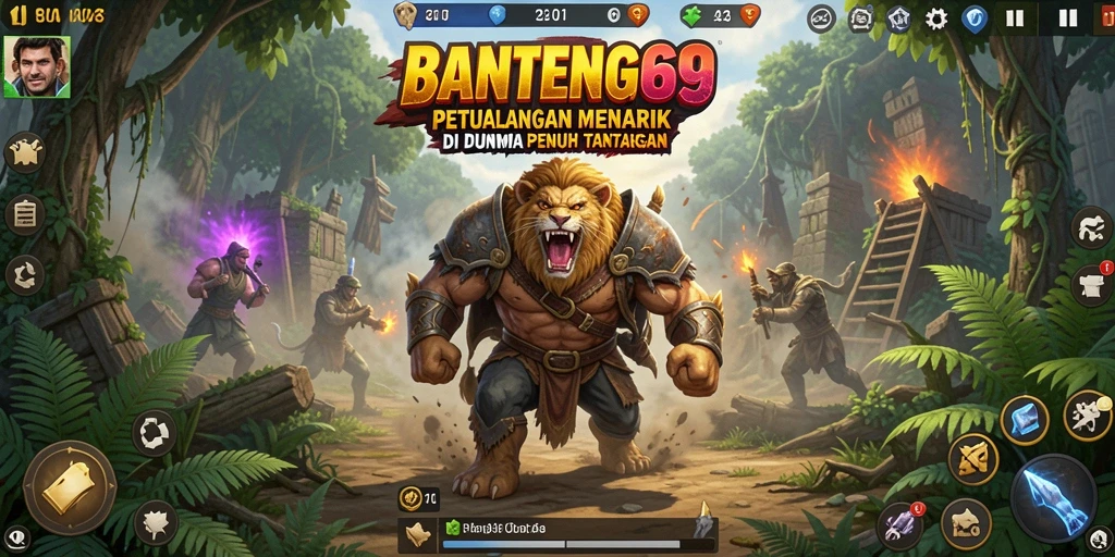 Gameplay seru BANTENG69 dengan tantangan mendebarkan.