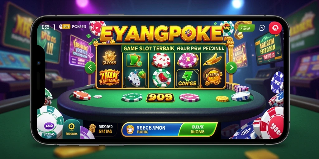 Tampilan screenshot EYANGPOKER yang menunjukkan gameplay Slot yang menawan.