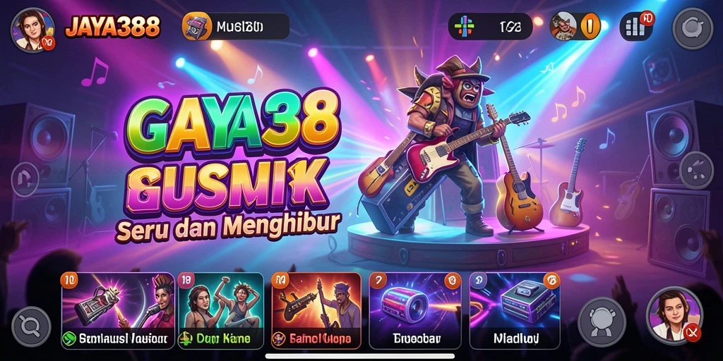 Tampilan menarik JAYA388 dengan gameplay musik yang seru.