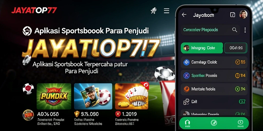 Screenshot utama JAYATOP77 menampilkan antarmuka taruhan yang menarik.
