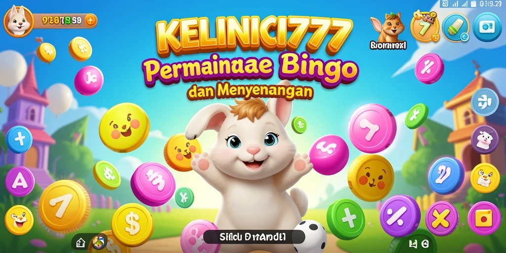 Tampilan gameplay menarik dalam KELINCI777 saat bermain Bingo.