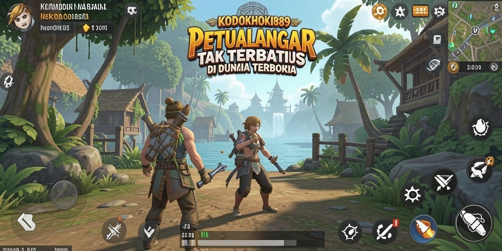 Screenshot menampilkan petualangan epik dalam dunia terbuka KODOKHOKI889.