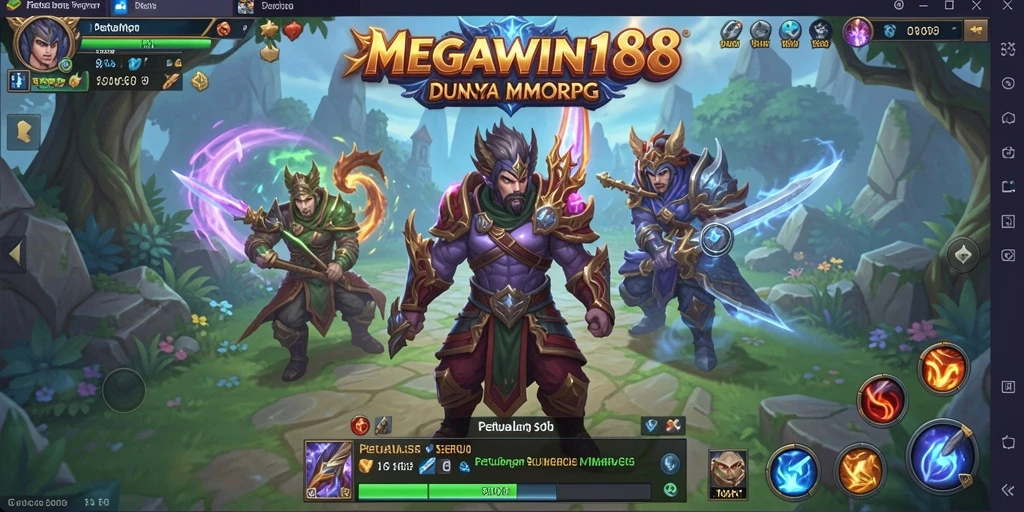 Tampilan gameplay MEGAWIN188 yang menarik dan penuh aksi.