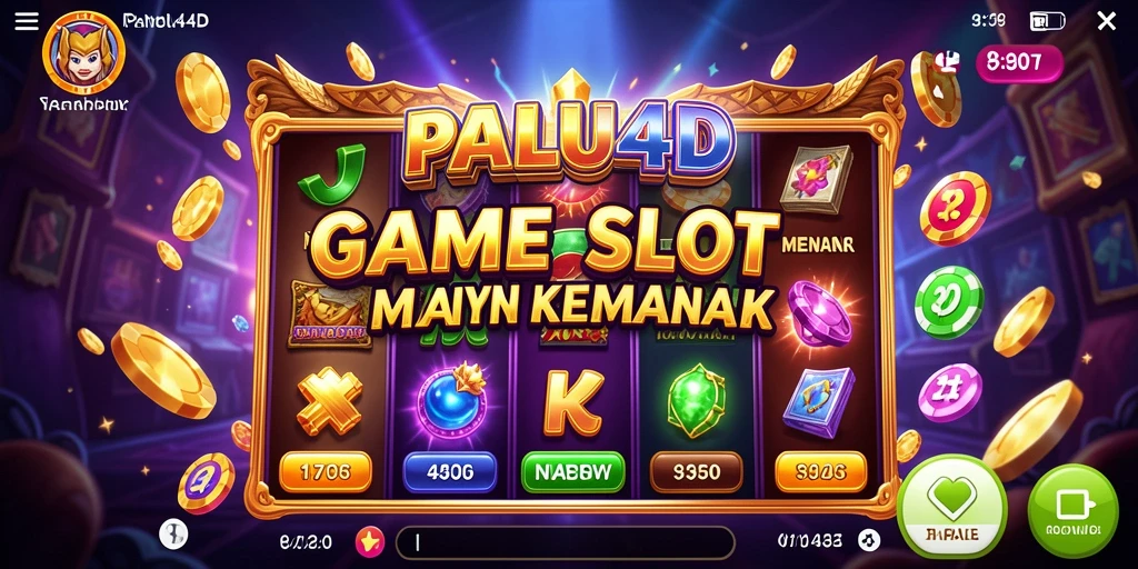 Screenshot PALU4D menunjukkan gameplay Slot yang mengasyikkan dan interaktif.