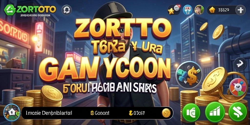 Tampilan gameplay seru dan mendebarkan di ZORTOTO.